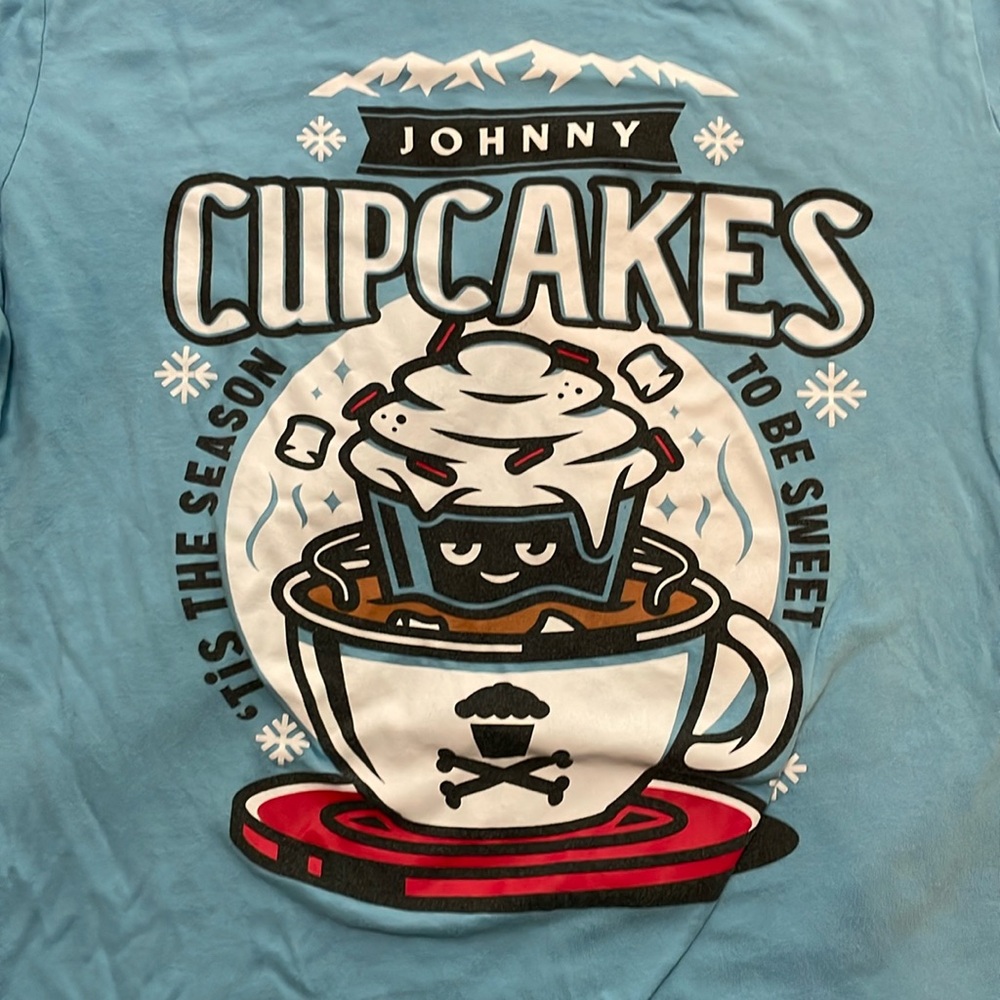 Cake Dealer Exclusive Johnny Cupcakes Hot- Chocolate t-shirt
